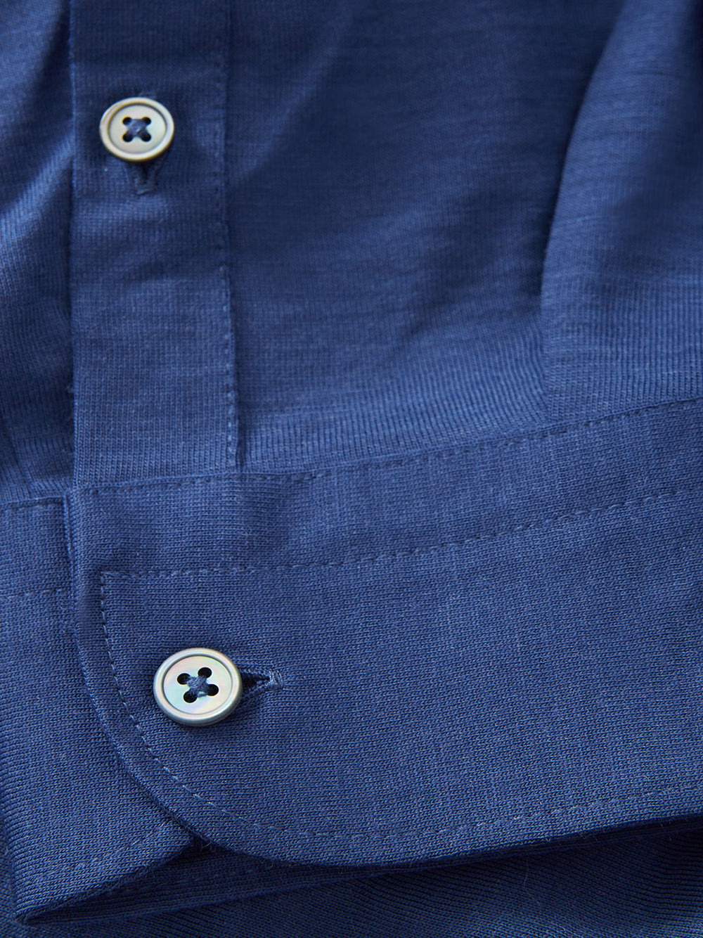 Gran Sasso Elegant Blue Wool Polo Sweater