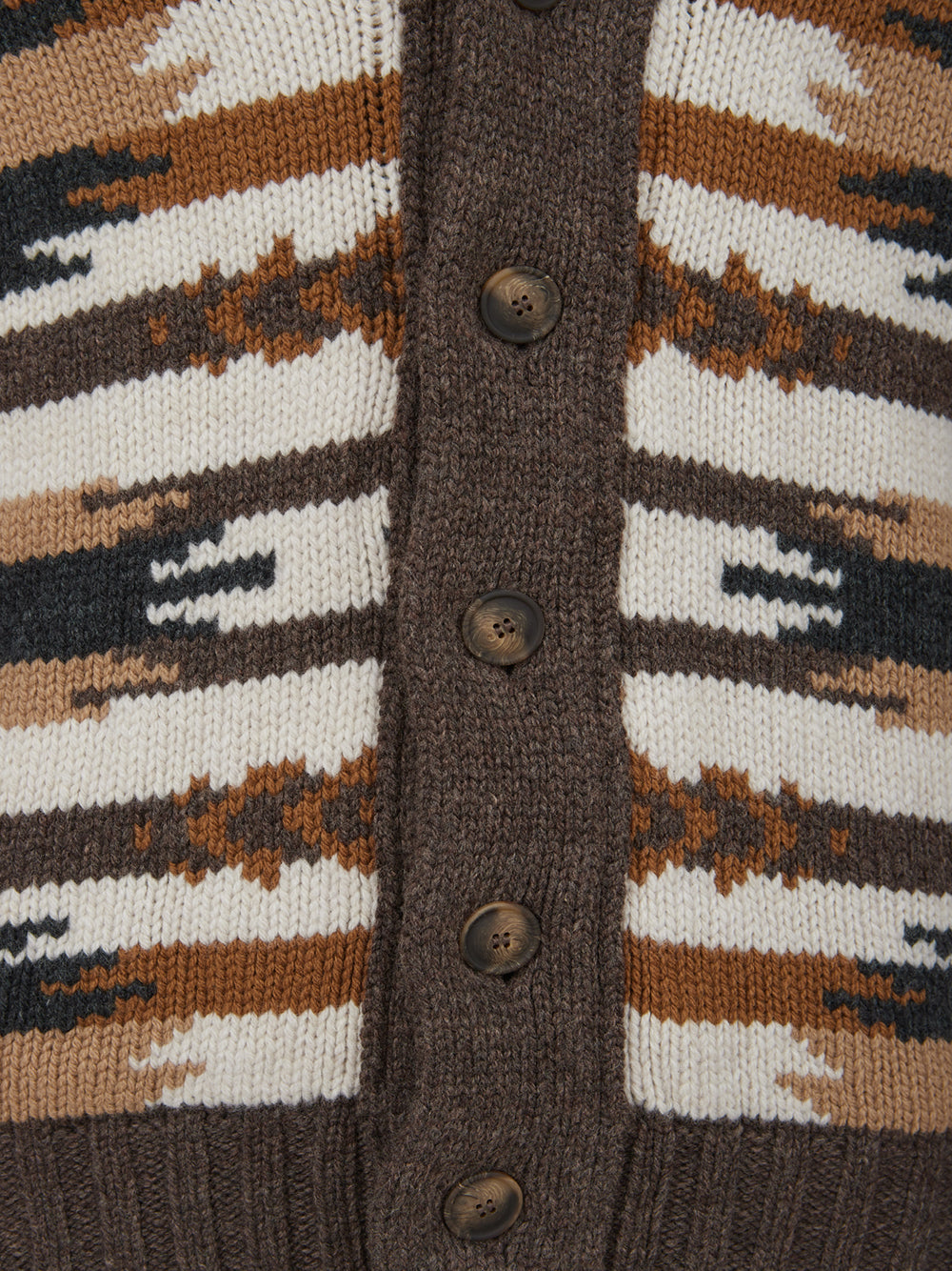 Gran Sasso Elegant Multicolor Wool Cardigan