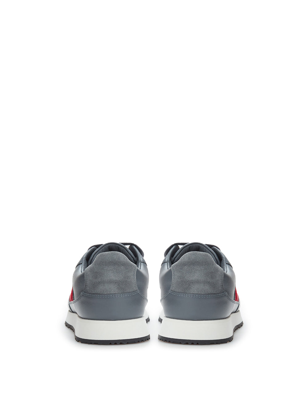 Bally Elegant Grey Suede Sneakers for Refined Style