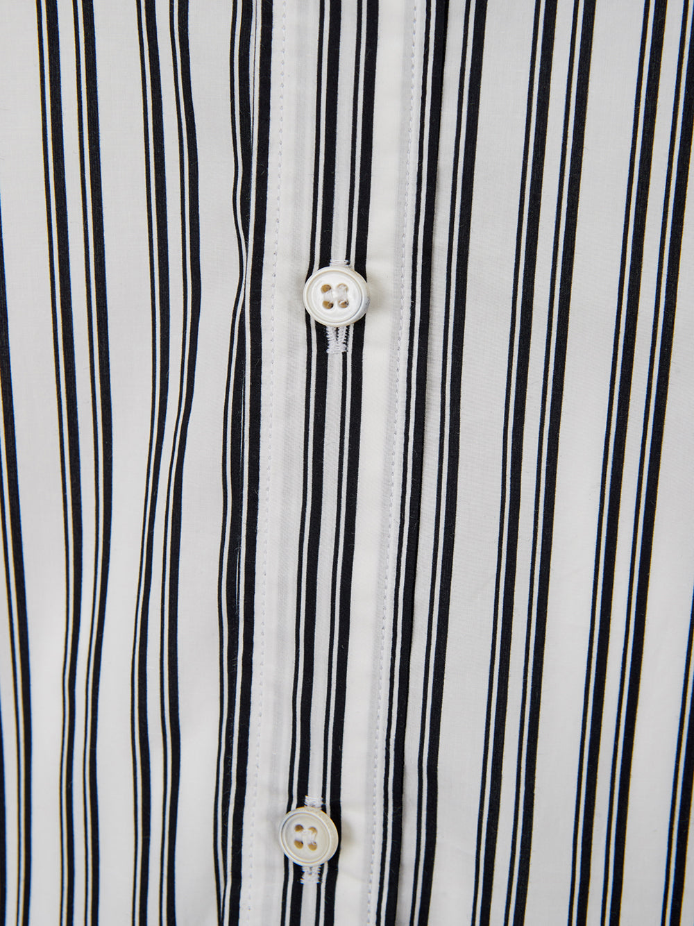 Dolce & Gabbana Elegant Monochrome Striped Button-up Shirt