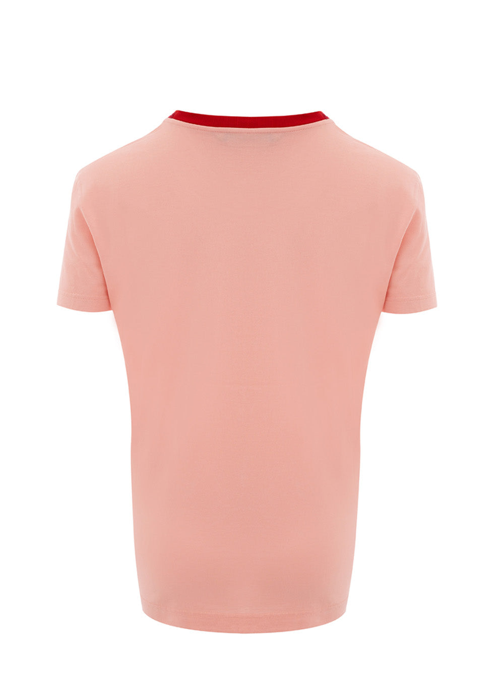 Dolce & Gabbana Elegant Pink Cotton Tee with Logo Print