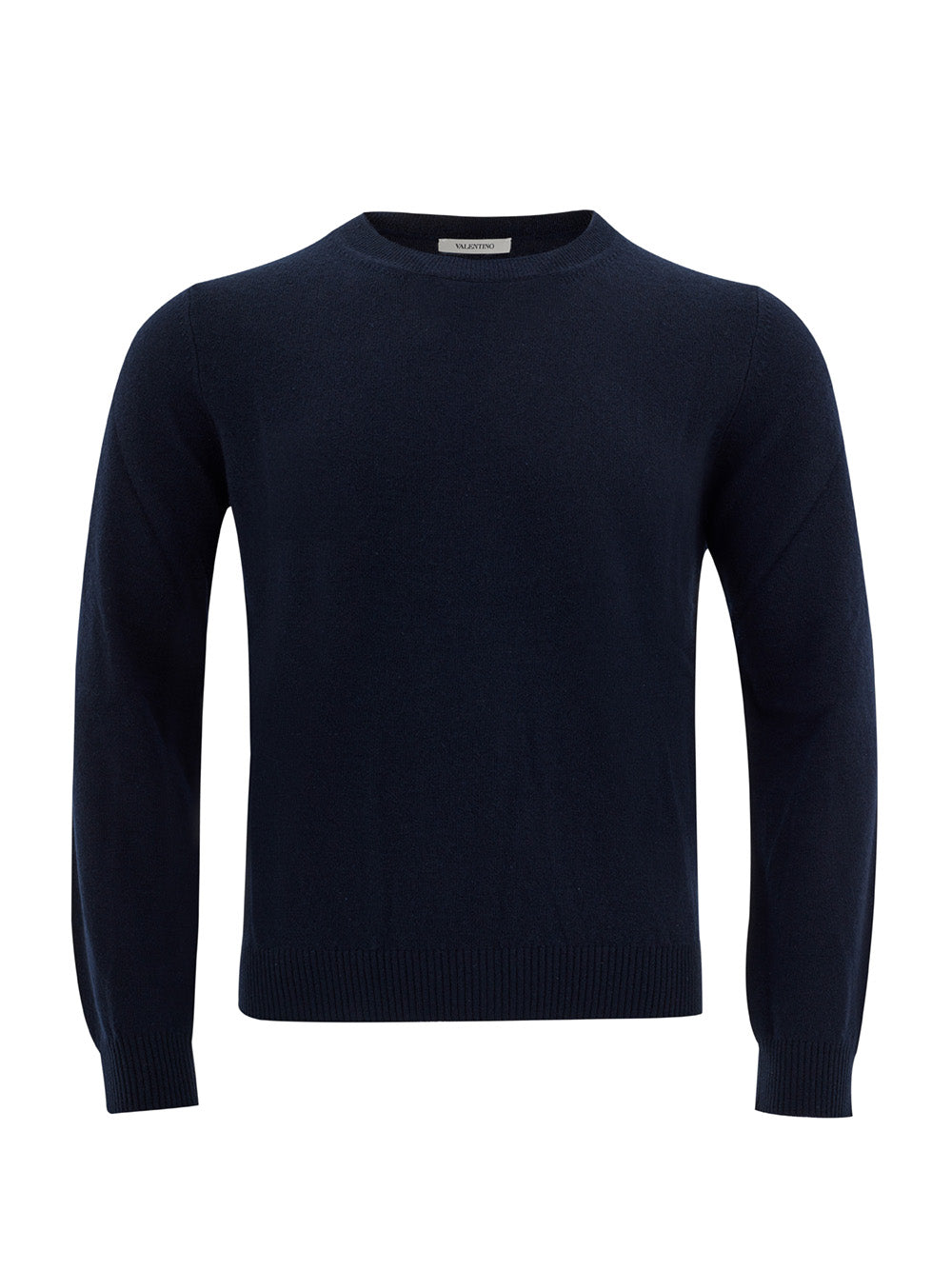 Valentino Elegant Cashmere Blend Blue Jumper