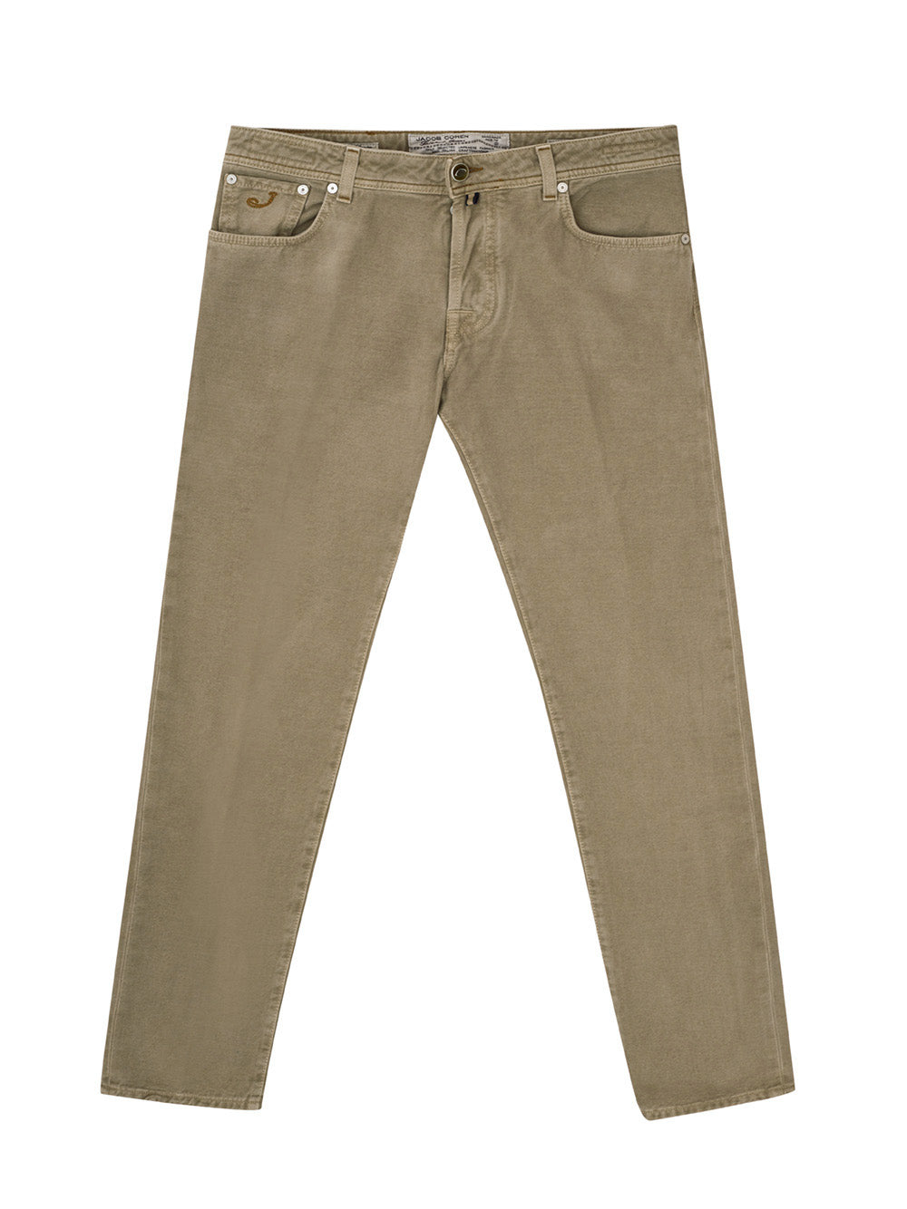 Jacob Cohen Exclusive Beige Cotton Jeans For Men