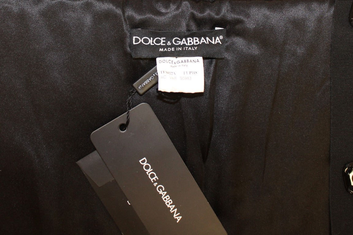 Dolce &Gabbana Paars MINK Bont Sjaal Foulard Hals Wrap