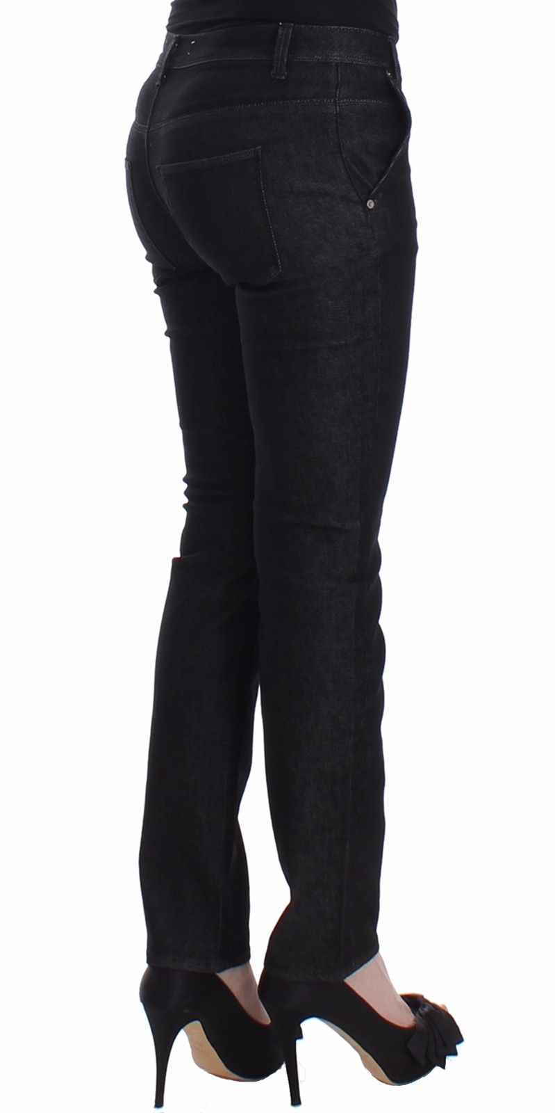 Ermanno Scervino Chic Black Skinny Jeans - Elegant & Slim Fit