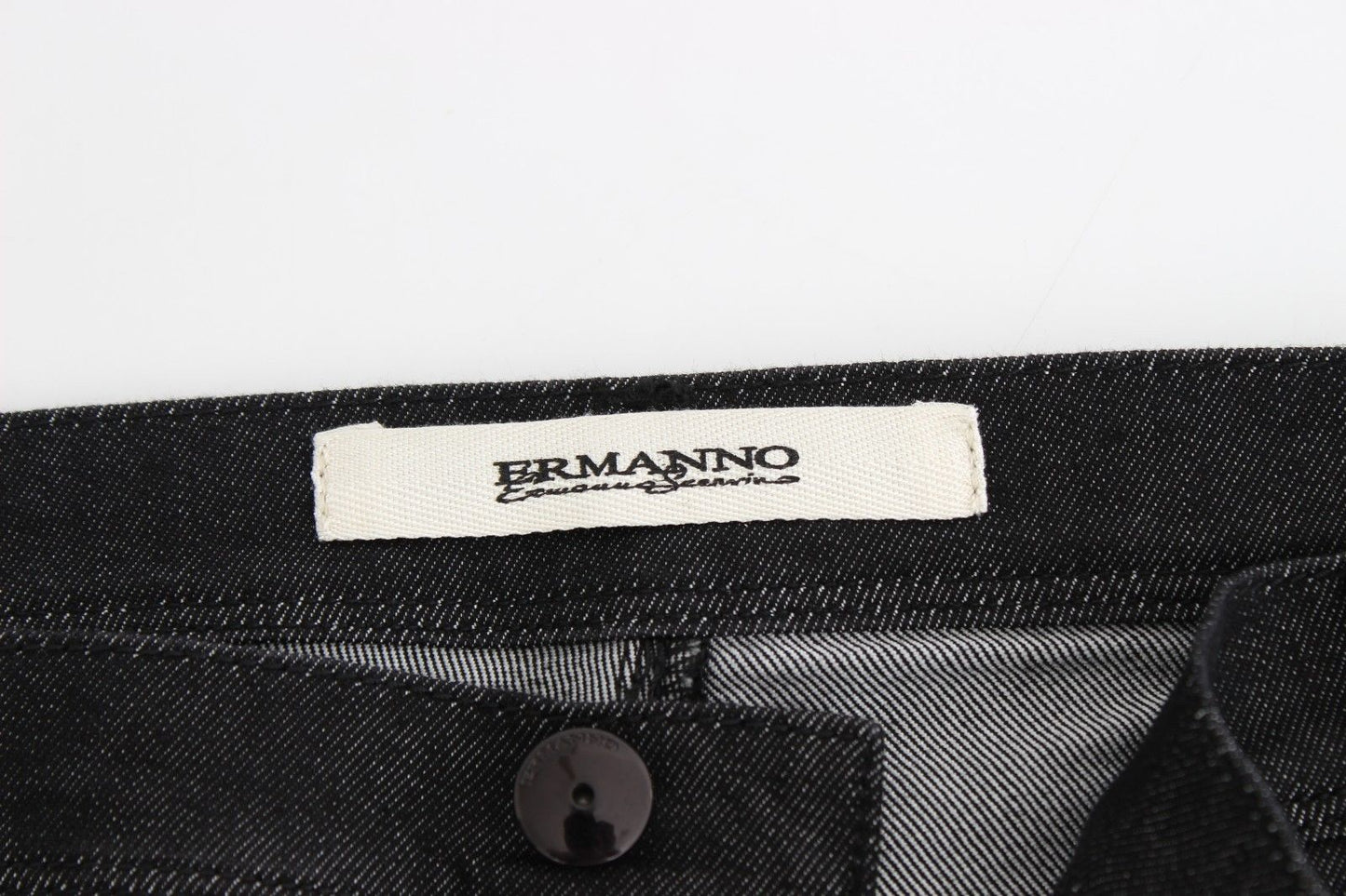 Ermanno Scervino Chic Black Skinny Jeans - Elegant & Slim Fit