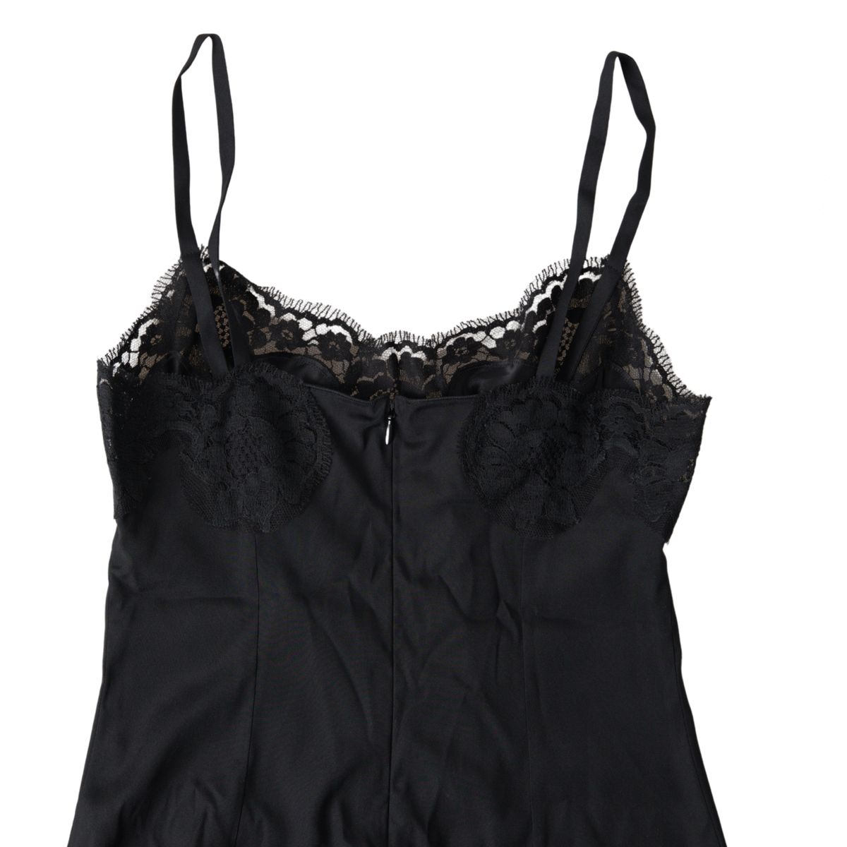 Dolce & Gabbana Elegant Black Silk Blend Camisole