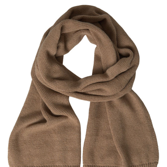 Dolce & Gabbana Elegant Camel Brown Women's Scarf