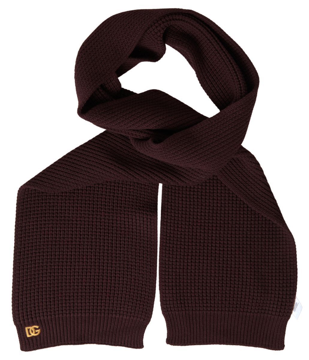 Dolce & Gabbana Elegant Cashmere Men's Neck Wrap Scarf