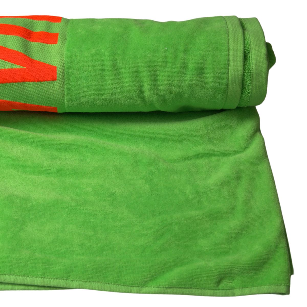 Dsquared² Chic Green Cotton Beach Towel