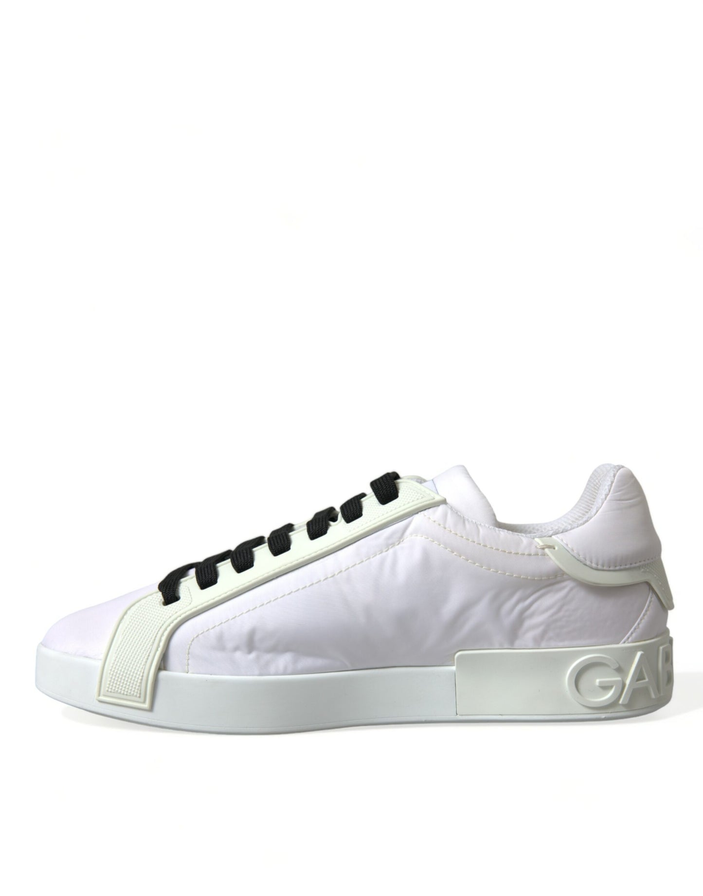 Dolce & Gabbana White PORTOFINO Low Top Sneakers Shoes