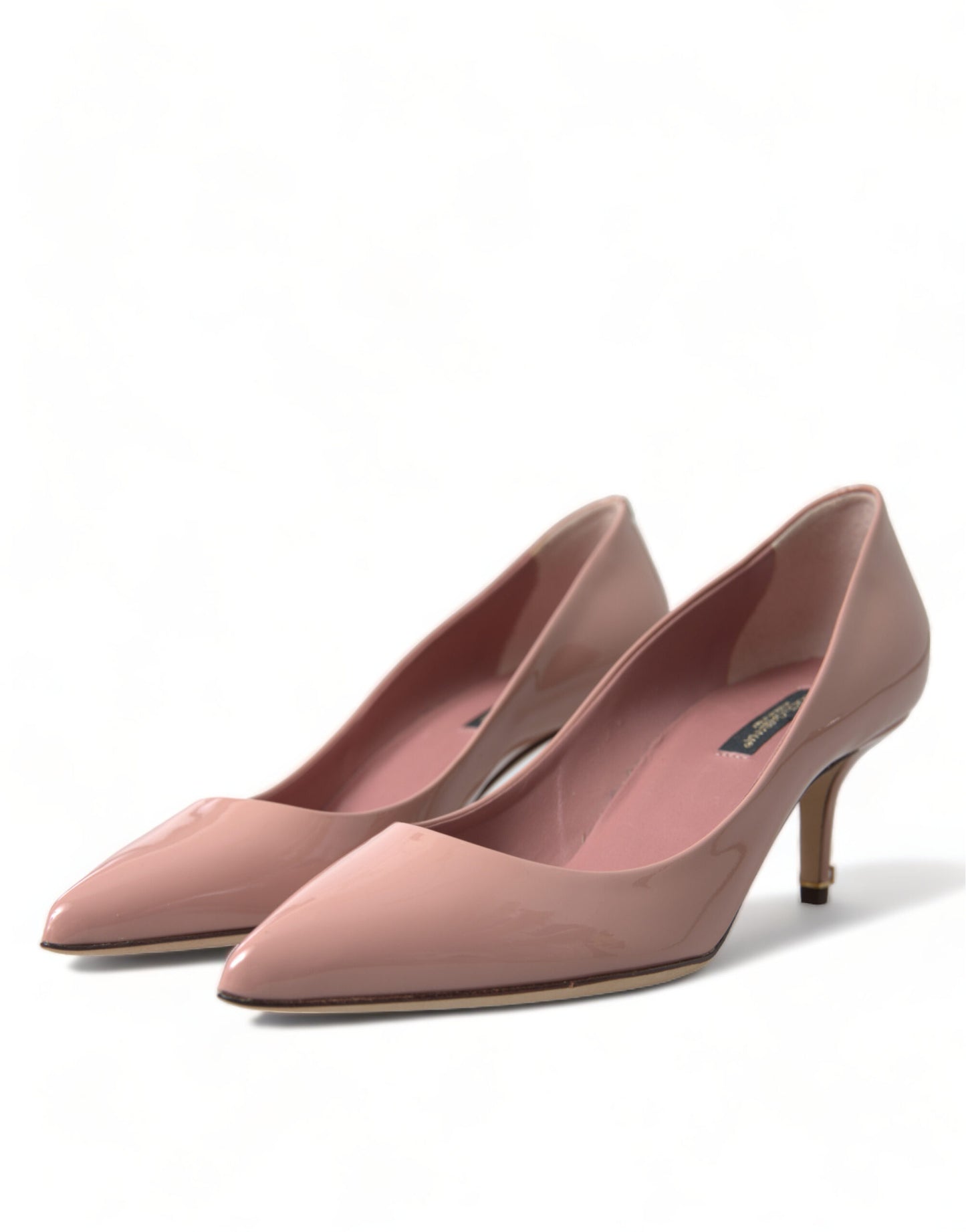 Dolce & Gabbana Pink Patent Stiletto Pumps - Elevate Your Glamour