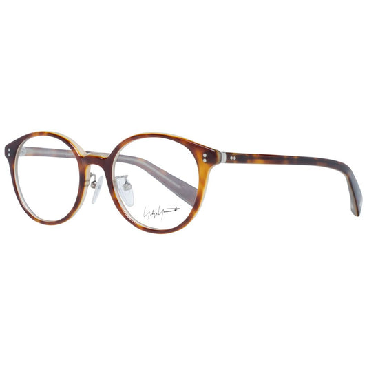 Yohji Yamamoto Brown Unisex Optical Frames