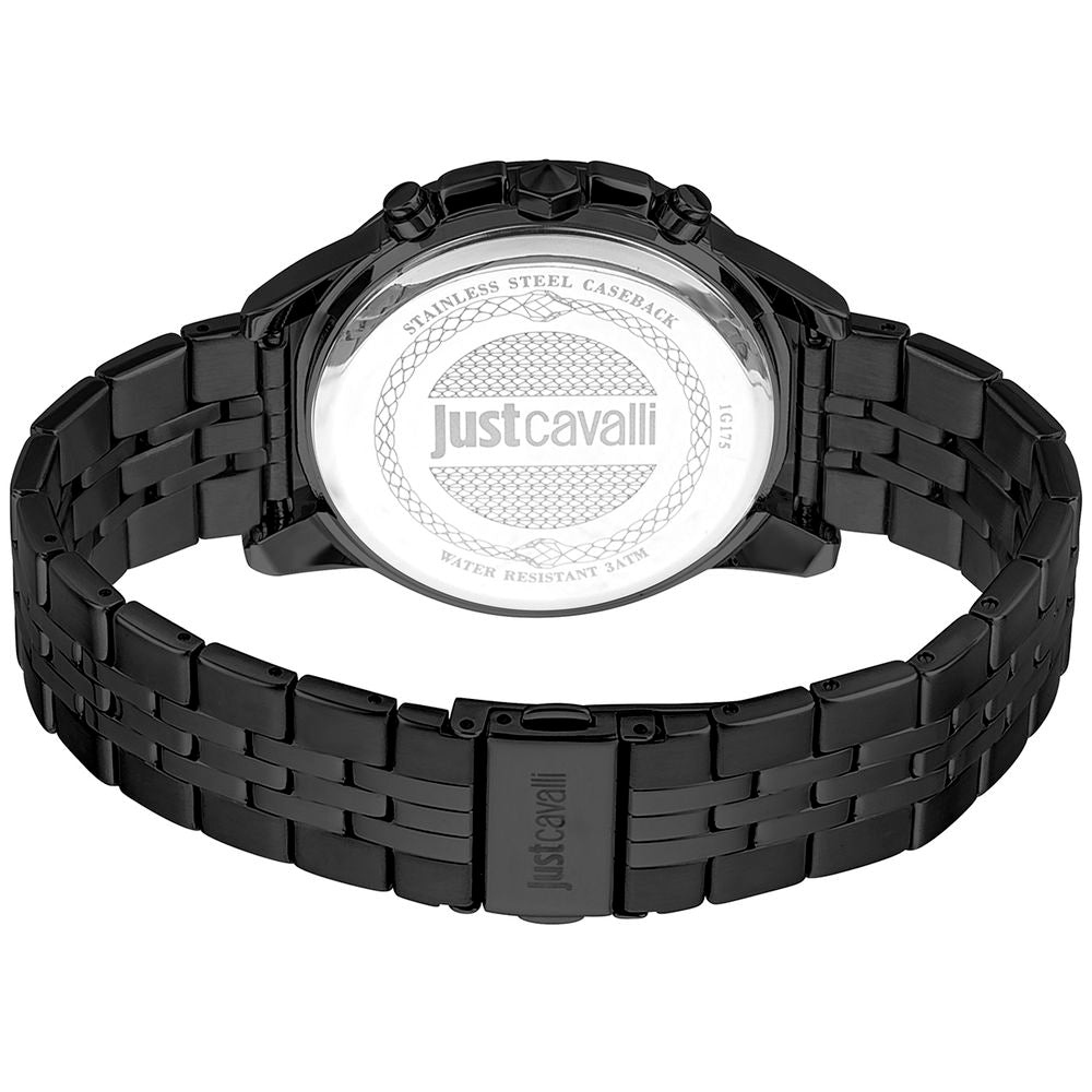 Just Cavalli Black Men Watch