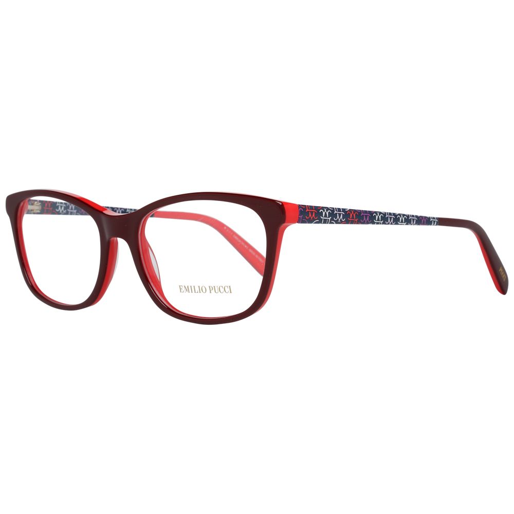 Emilio Pucci Red Women Optical Frames