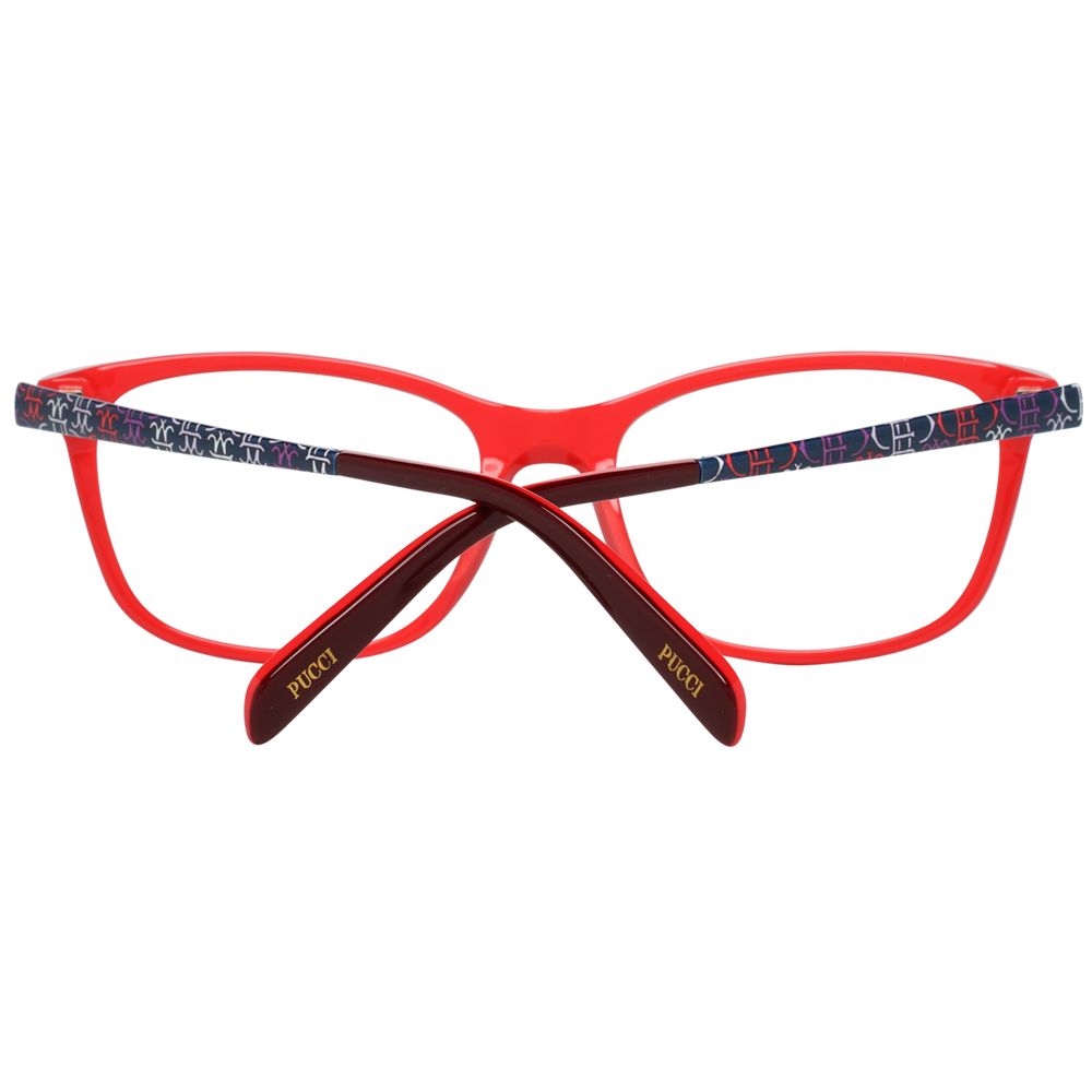 Emilio Pucci Red Women Optical Frames