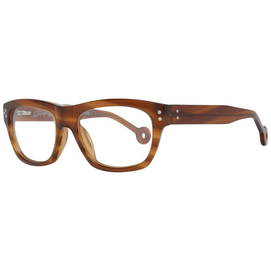 Hally & Son Brown Unisex Optical Frames