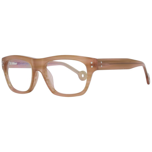 Hally & Son Brown Unisex Optical Frames