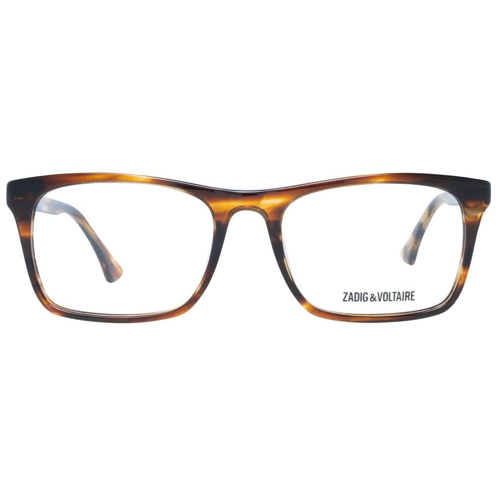 Zadig & Voltaire Brown Men Optical Frames