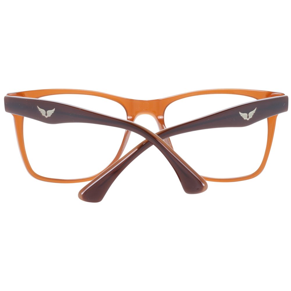 Zadig & Voltaire Brown Unisex Optical Frames