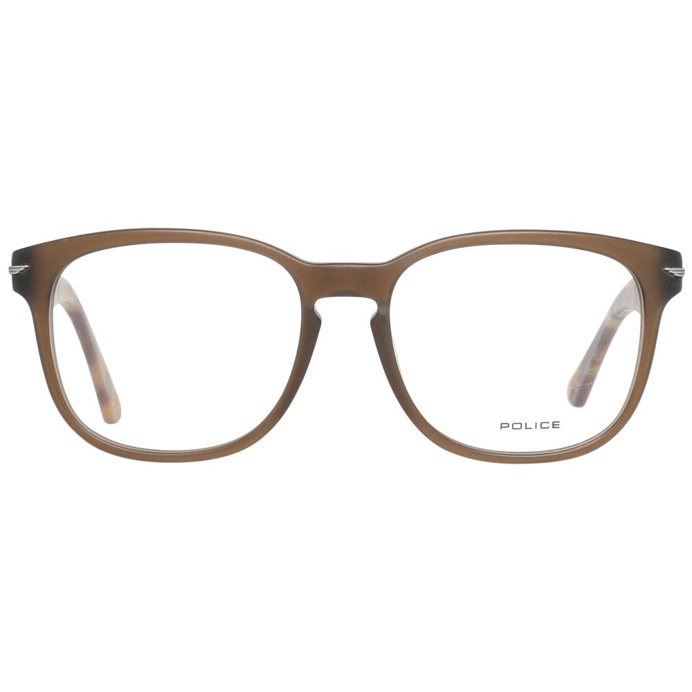 Police Brown Men Optical Frames