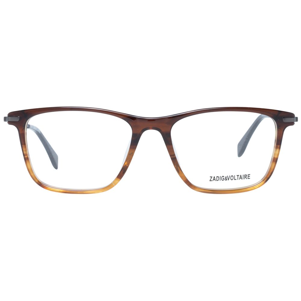 Zadig & Voltaire Brown Men Optical Frames