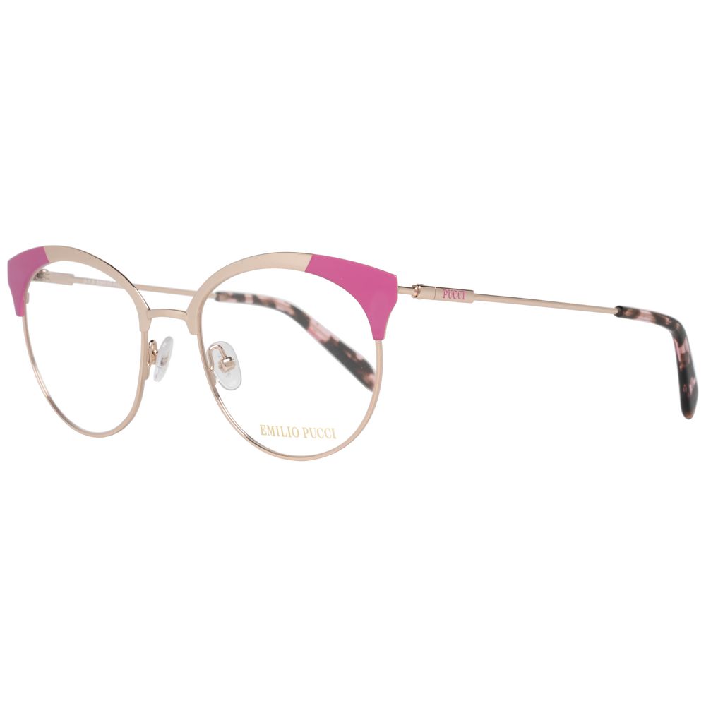 Emilio Pucci Gold Women Optical Frames