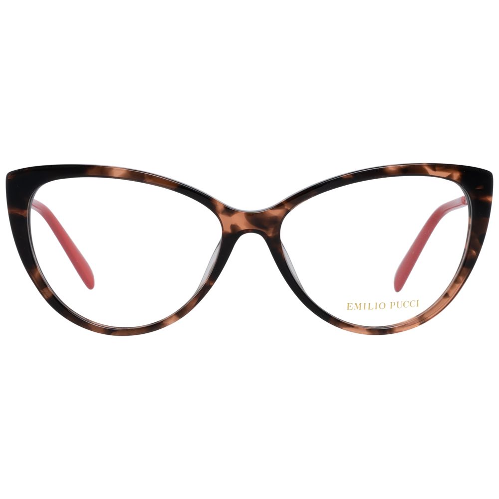 Emilio Pucci Brown Women Optical Frames