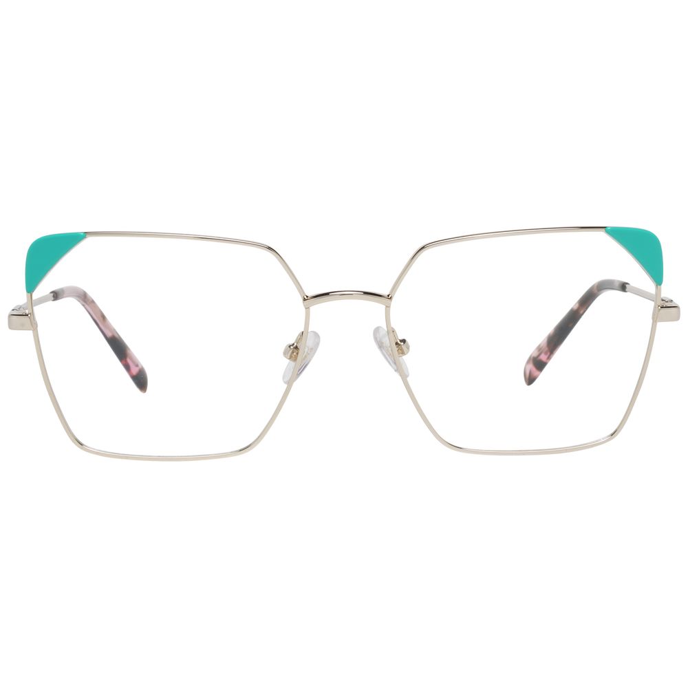 Emilio Pucci Gold Women Optical Frames