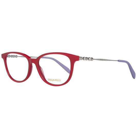 Emilio Pucci Red Women Optical Frames