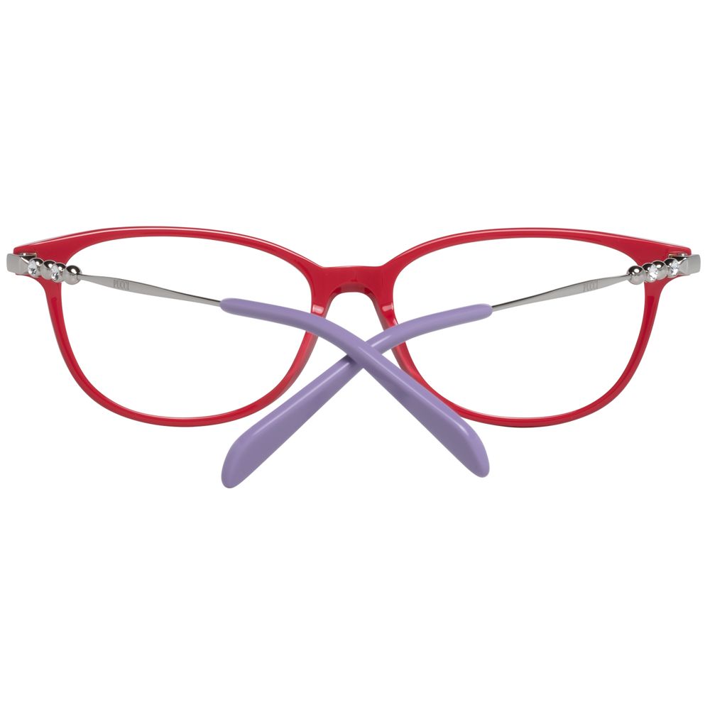 Emilio Pucci Red Women Optical Frames