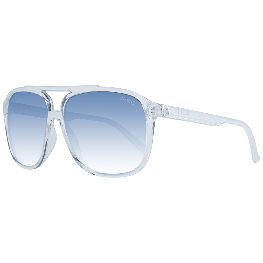 Guess Transparent Men Sunglasses