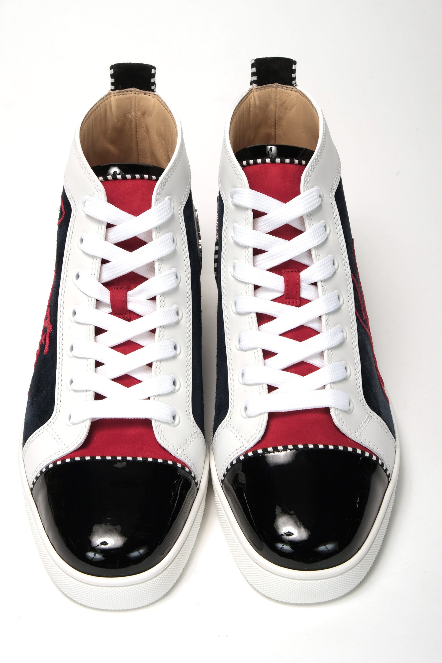 Christian Louboutin Multicolor Version Navy Louis Fklat Shoes