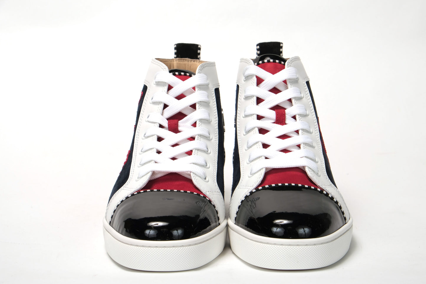 Christian Louboutin Multicolor Version Navy Louis Fklat Shoes