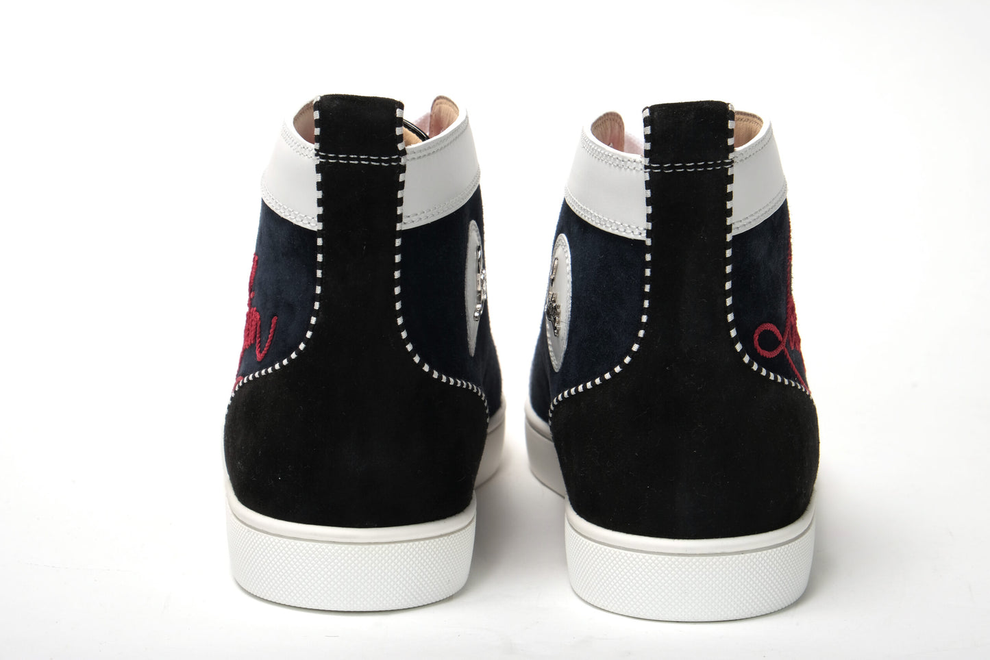 Christian Louboutin Multicolor Version Navy Louis Fklat Shoes