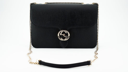 Gucci Elegant Calf Leather Shoulder Bag