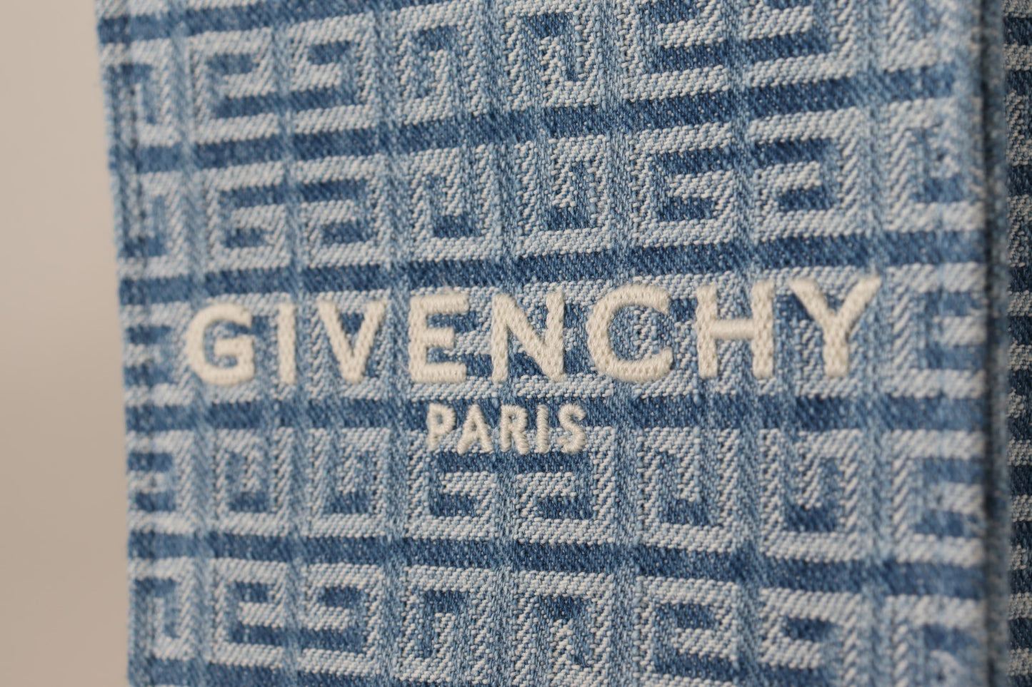 Givenchy Chic Light Blue Cotton Mini Bag