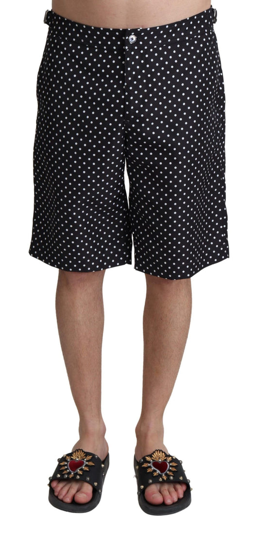 Dolce & Gabbana Polka Dot Elegance Swim Trunks Boxer