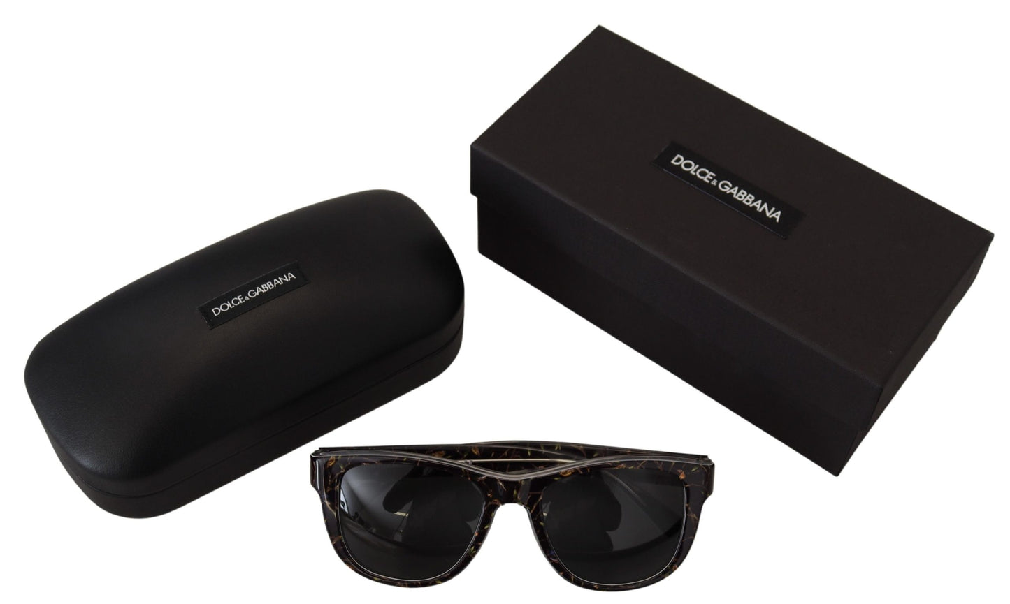 Dolce & Gabbana Elegant Black Acetate Sunglasses for Women