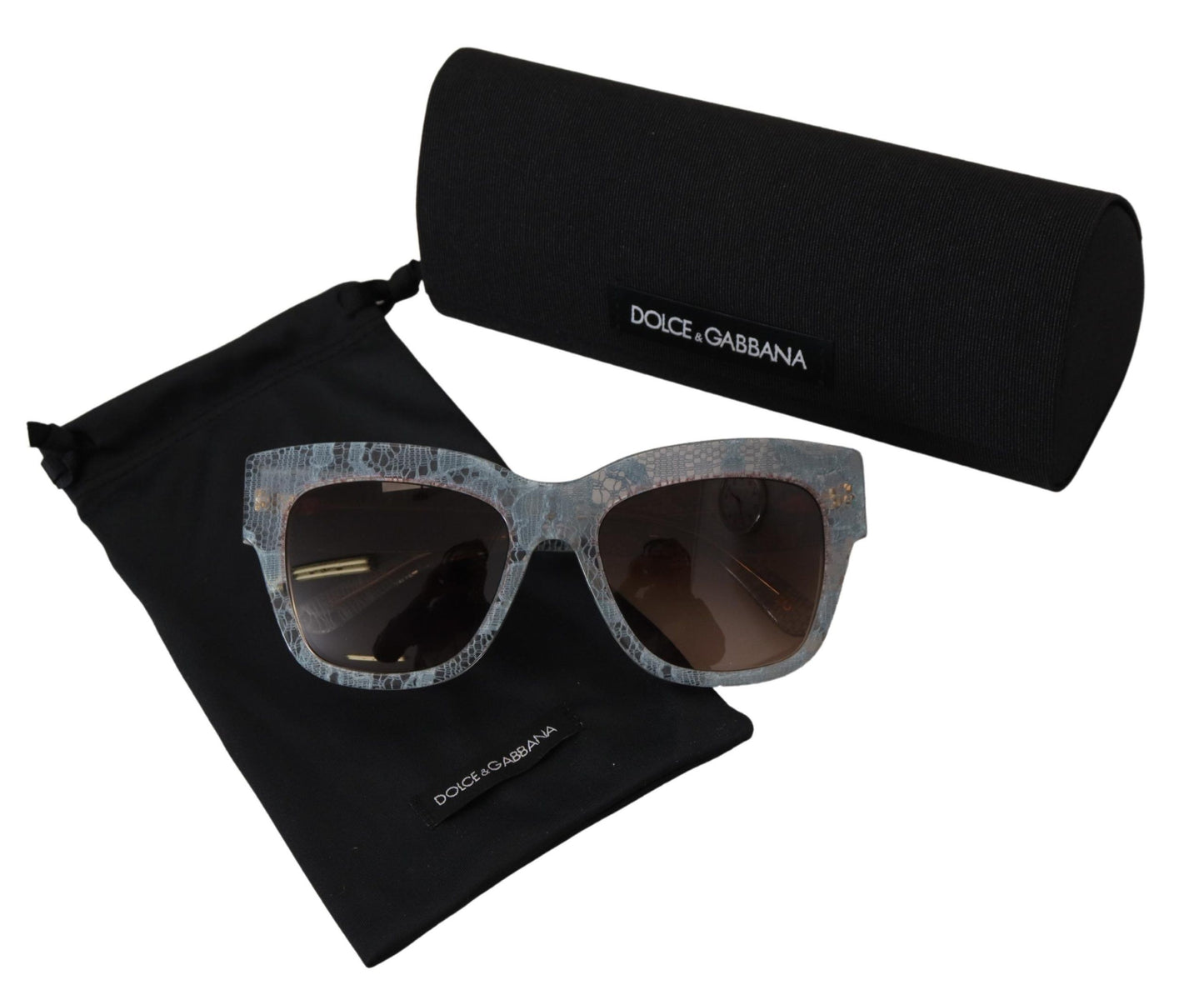 Dolce & Gabbana Chic Sicilian Lace Acetate Sunglasses