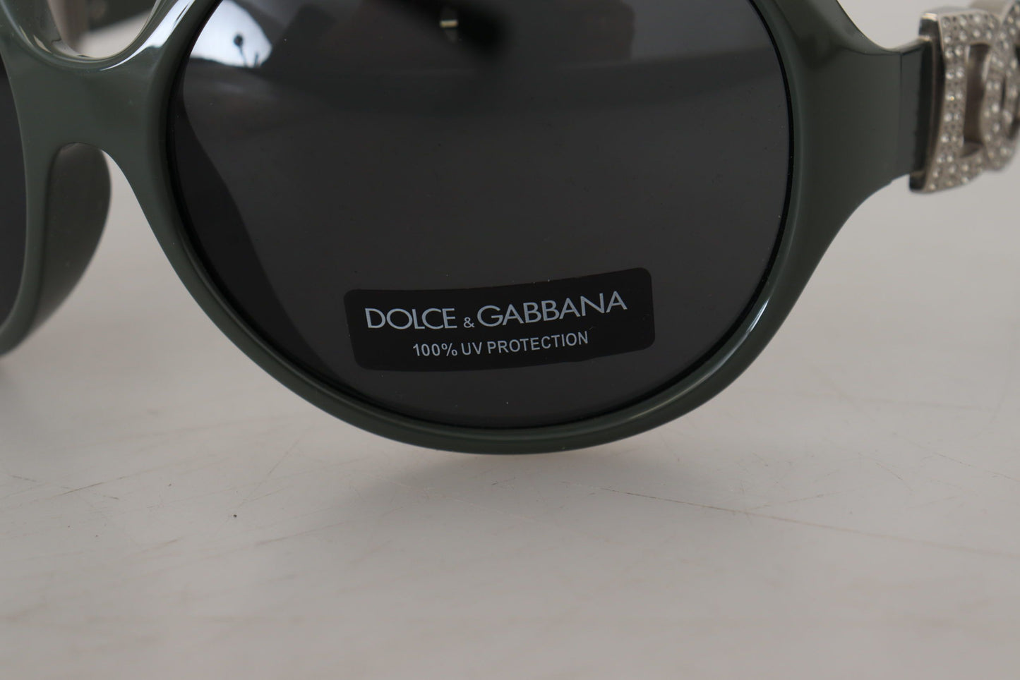 Dolce & Gabbana Emerald Allure Oversized Sunglasses