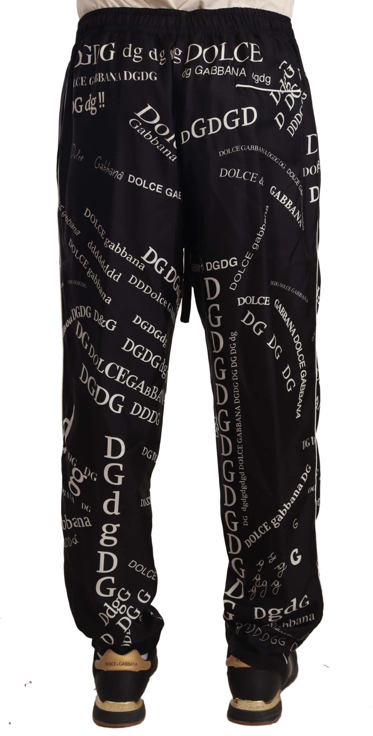 Dolce & Gabbana Elegant Silk Lounge Pants