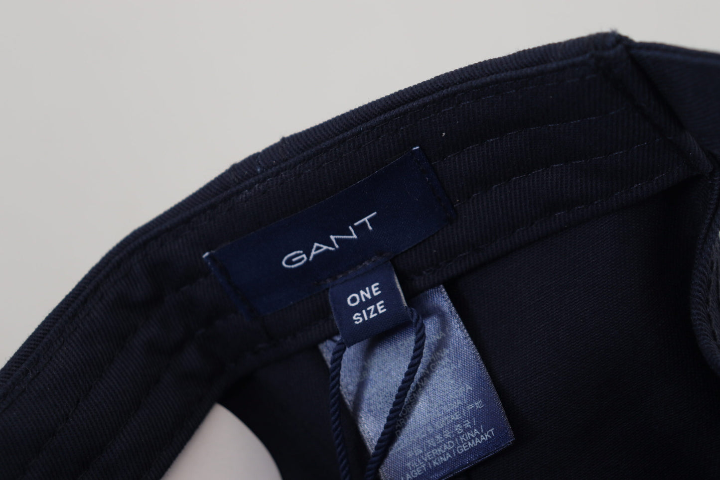 Gant Elegant Blue Cotton Baseball Hat