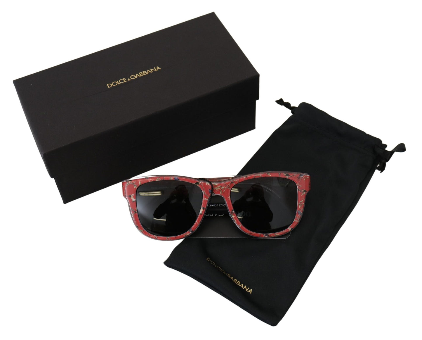 Dolce & Gabbana Chic Red Designer Shades for Women