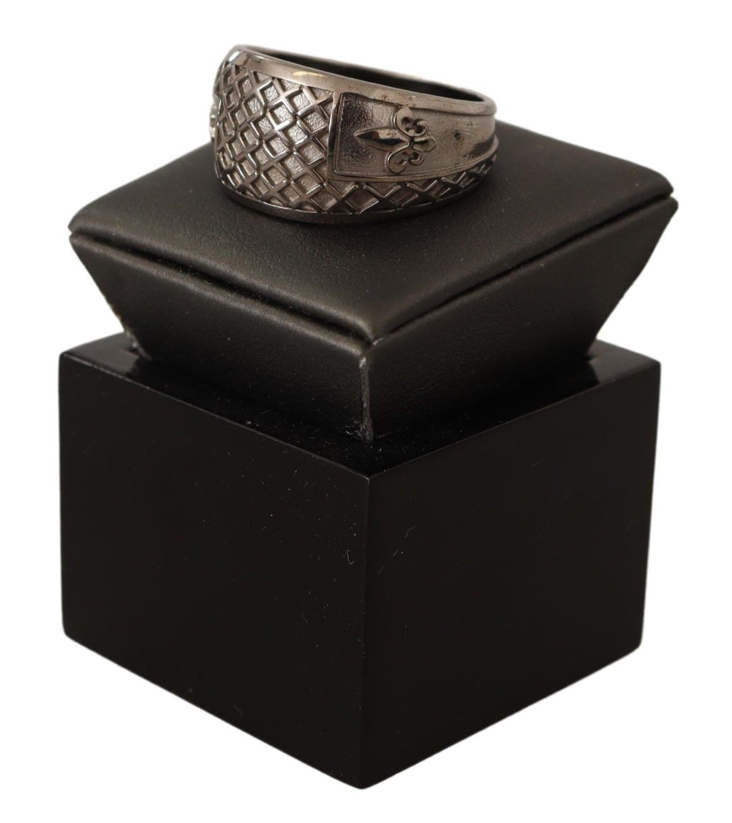 Nialaya Exquisite Silver Mens Statement Ring