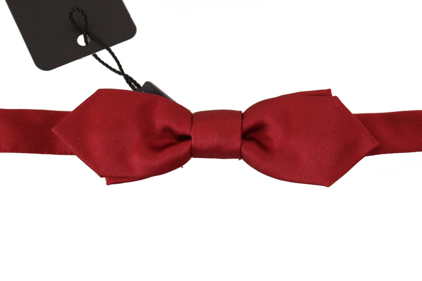 Dolce & Gabbana Elegant Red Silk Bow Tie