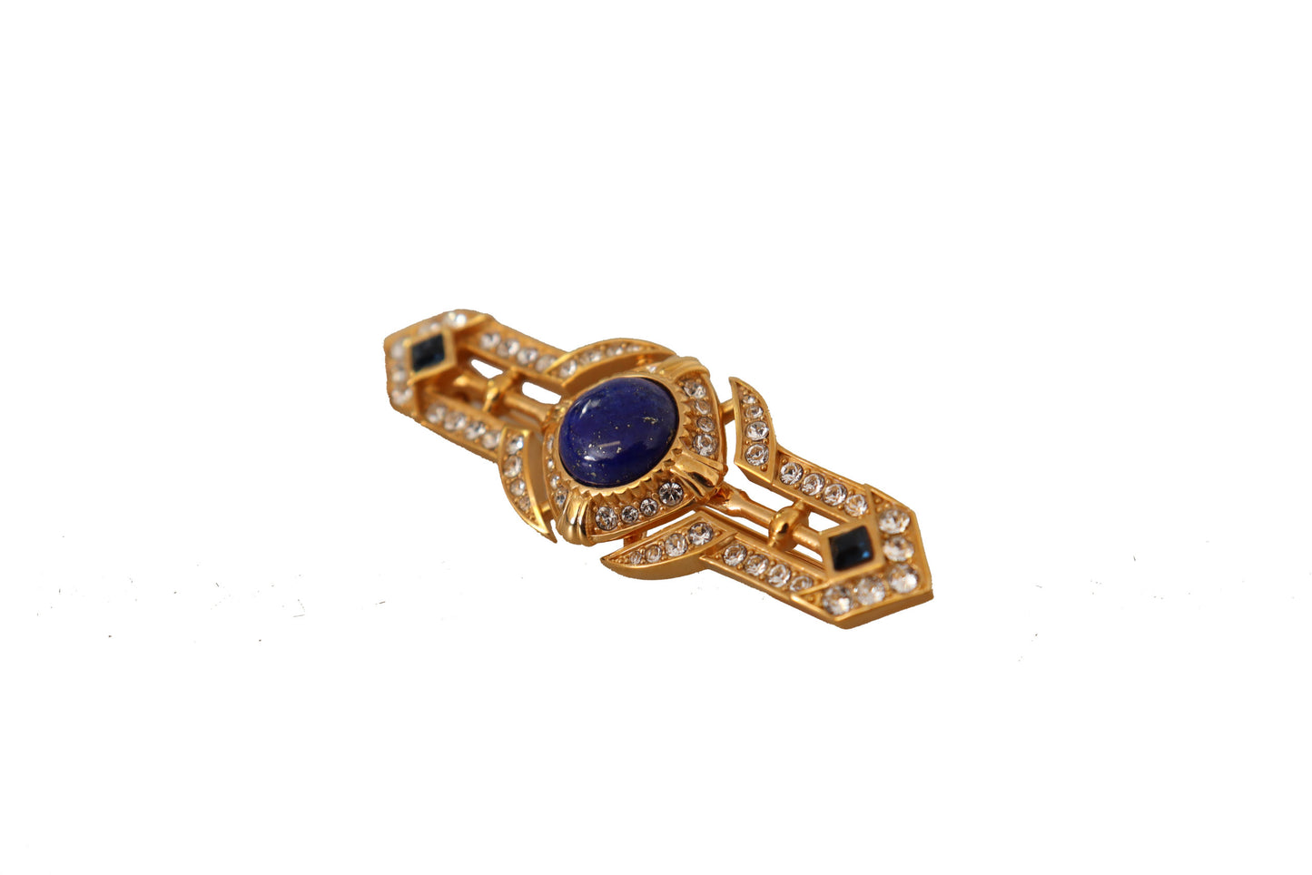 Dolce & Gabbana Elegant Gold Plated Brass Brooch