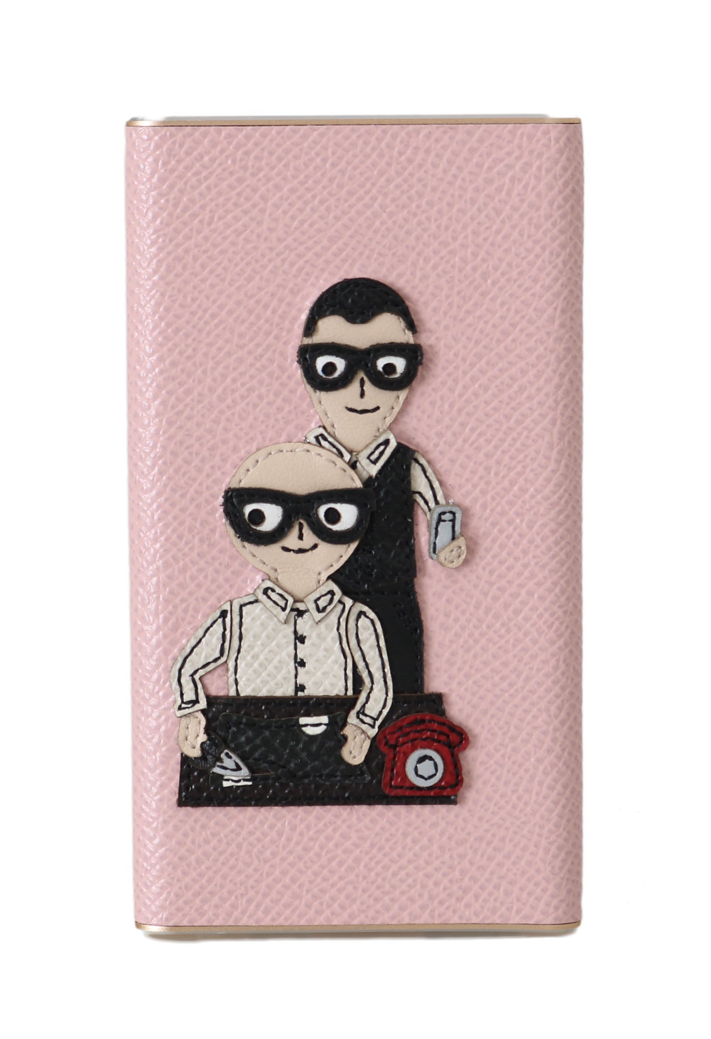 Dolce &Gabbana Charger USB Roze Lederen #DGFAMILY Power Bank