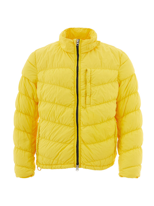 Woolrich Elegant Yellow Quilted Lightweight Jacket