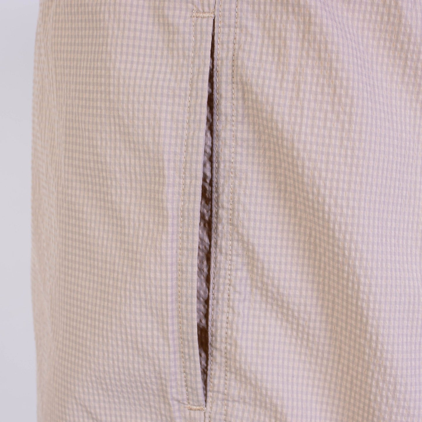 Emporio Armani Chic Beige Swim Shorts for Fashion-Forward Men